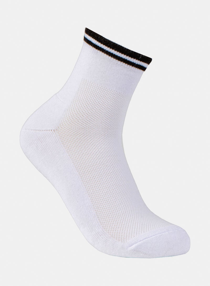 Odds Men's Pack of 3 Half Terry L-Shape Patterned Socks - Image 2